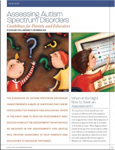 Assessing Autism Spectrum Disorder